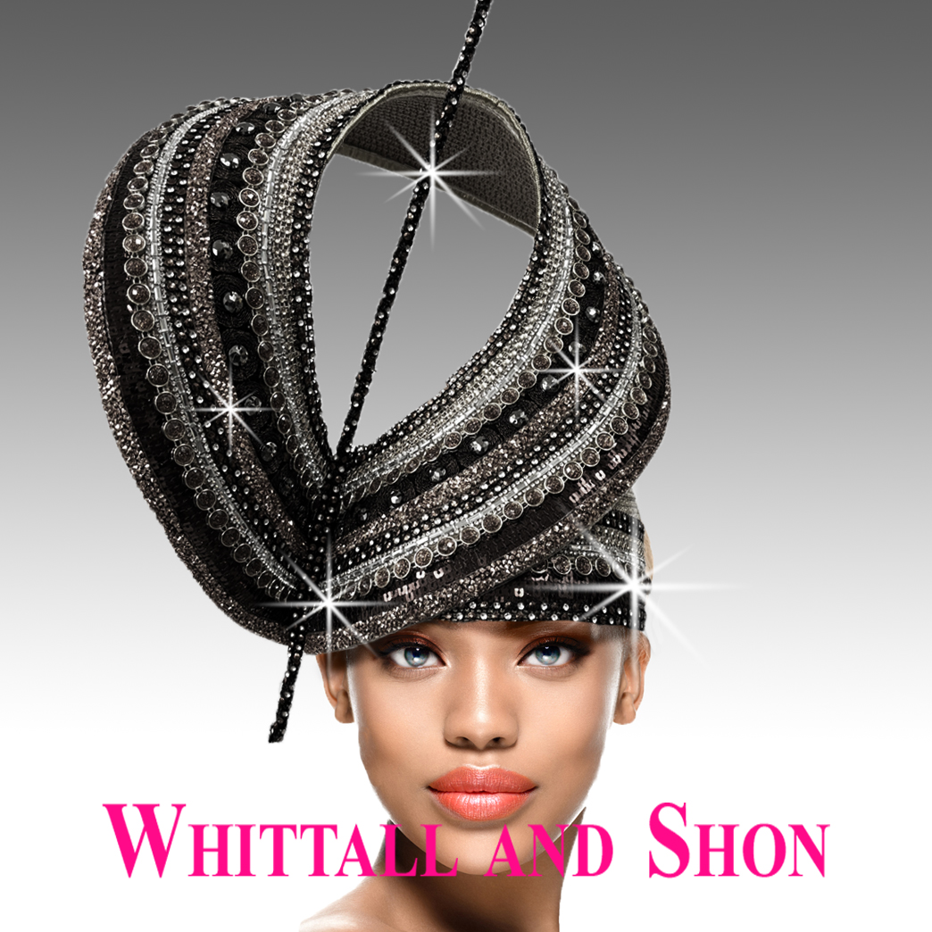 Powder Thalia hat in vanilla shimmer w/chevron band/adjustable/100% paper-NWT Nell Vented Fedora | Wide Brim Lightweight Paper Straw Hat  main image 2